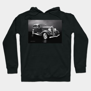 Ford Tudor Sedan 1934 BW Hoodie